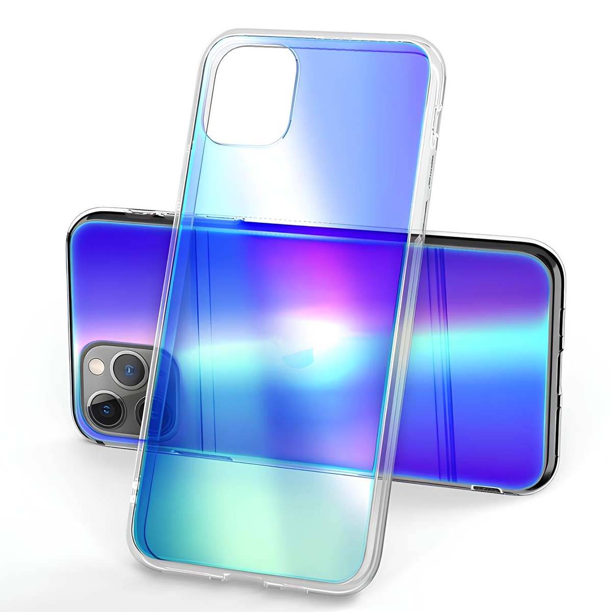 Coque pour iPhone 11 Pro Série Refine Finition Holographique-3