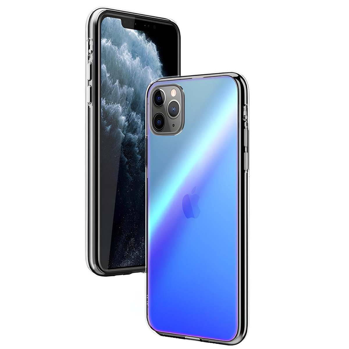 Coque pour iPhone 11 Pro Série Refine Finition Holographique-4