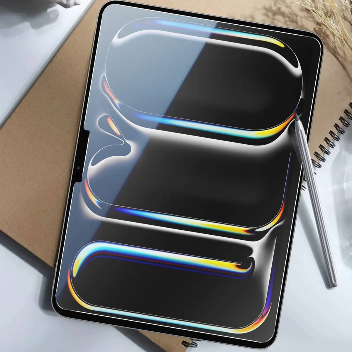 Verre Trempé pour iPad Pro 11" Dureté 9H Résistant Anti-Rayures-4