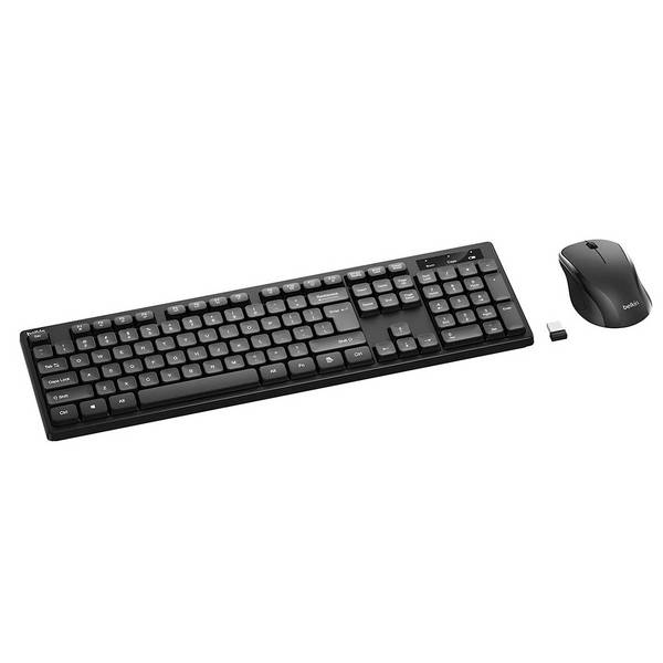 Pack Clavier AZERTY et Souris Sans Fil Compatible Windows / macOS Pratique