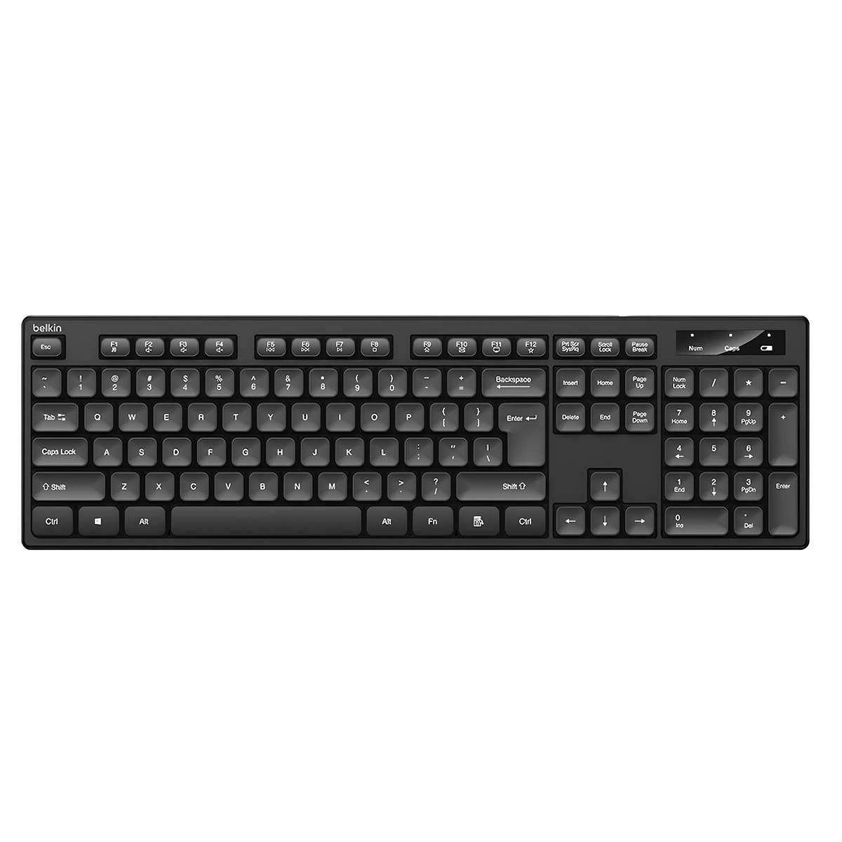 Pack Clavier AZERTY et Souris Sans Fil Compatible Windows / macOS Pratique-2