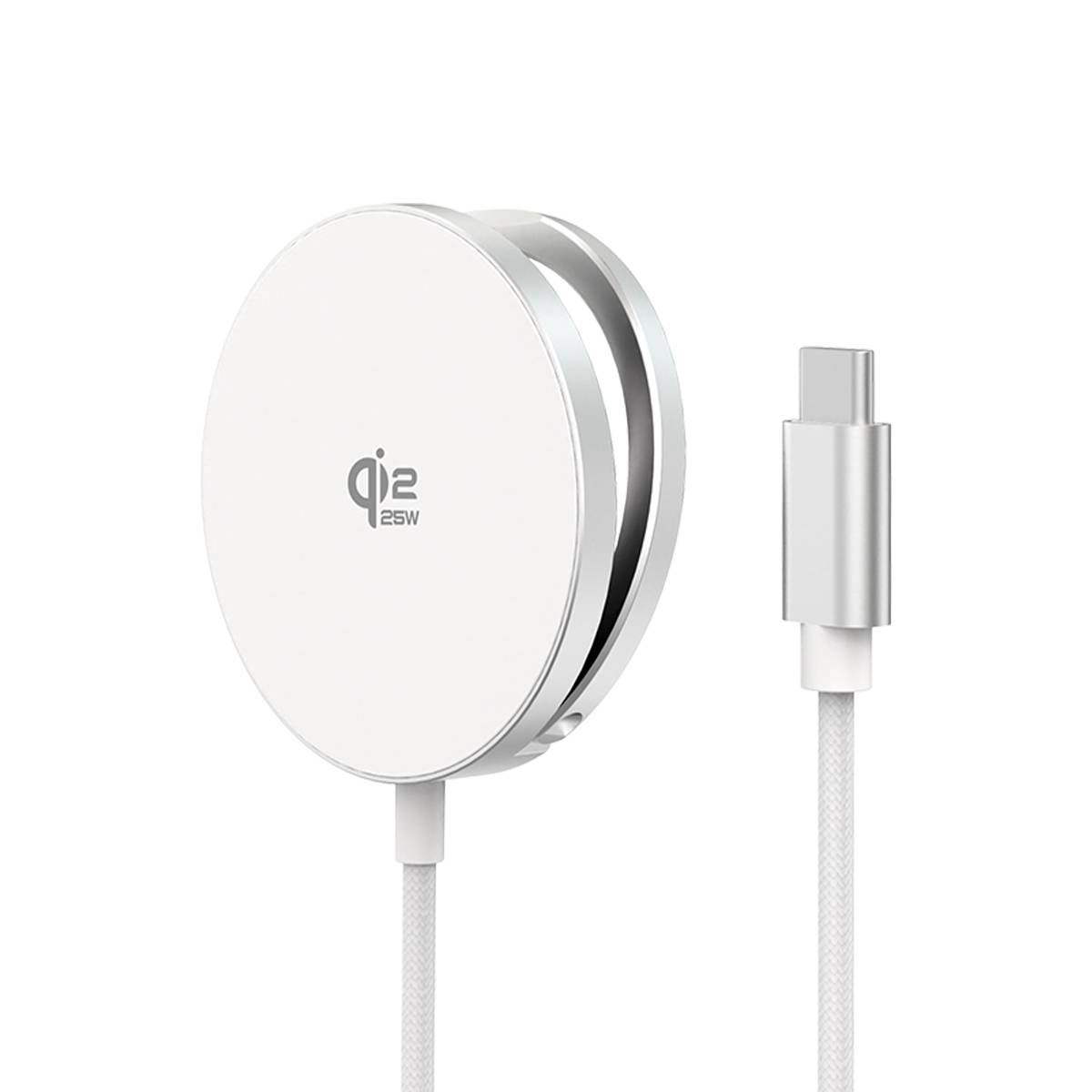 Chargeur Sans Fil 25W Qi2.2 Stand Rétractable avec Chargeur 30W PD Magnétique-2