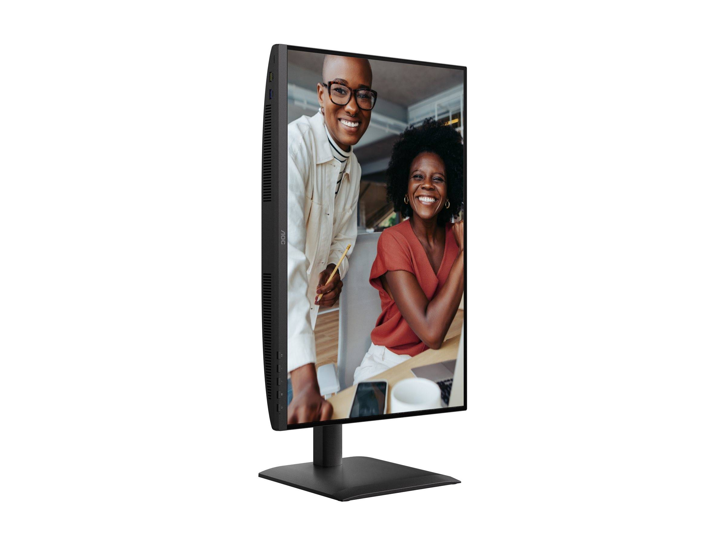AOC E4 X24E4U, 61 cm (24"), 1920 x 1200 pixels, Full HD, LED, 4 ms, Noir-2
