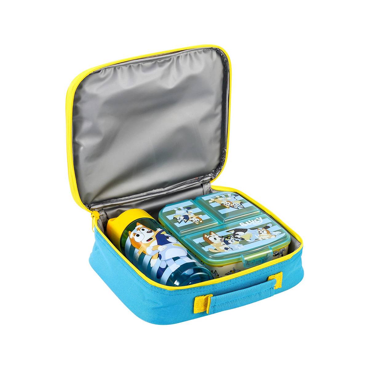 Sac Isotherme pour Enfant Motif Voitures de Course avec Bandoulière Réglable-1