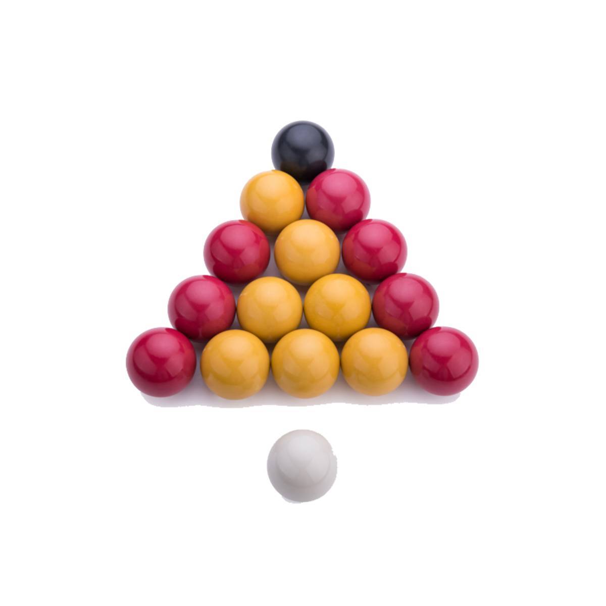 Set de 16 Billes de Billard 50.8 mm pour Jeu Anglais 8 Pool-1