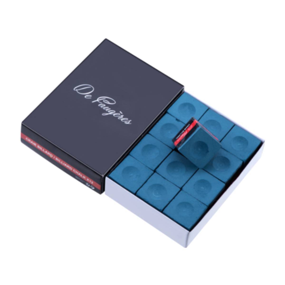 Lot de 12 Craies pour Billard Pratique-2