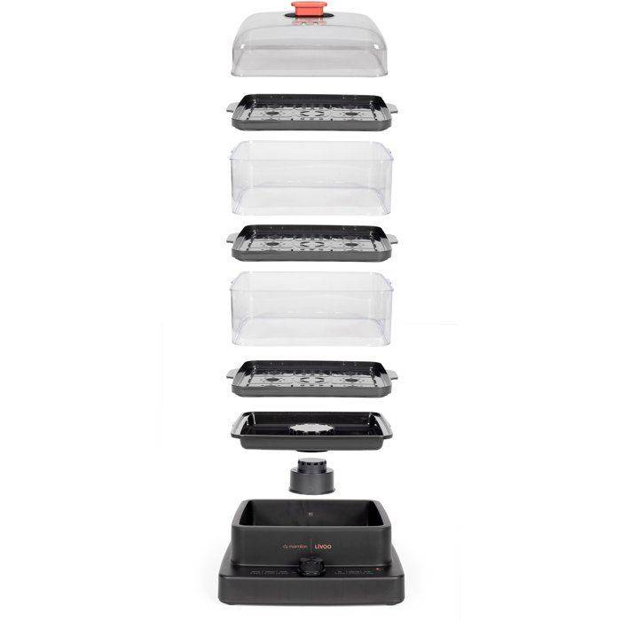 Cuiseur Vapeur 3 Paniers 1200w Livoo DOC300-5