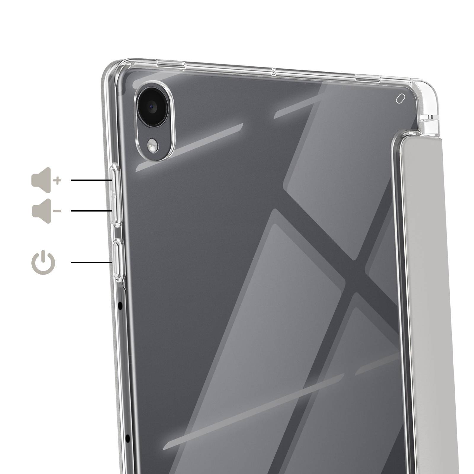 Étui pour Galaxy Tab S11 avec Fonction Support Modulable Design Origami-2