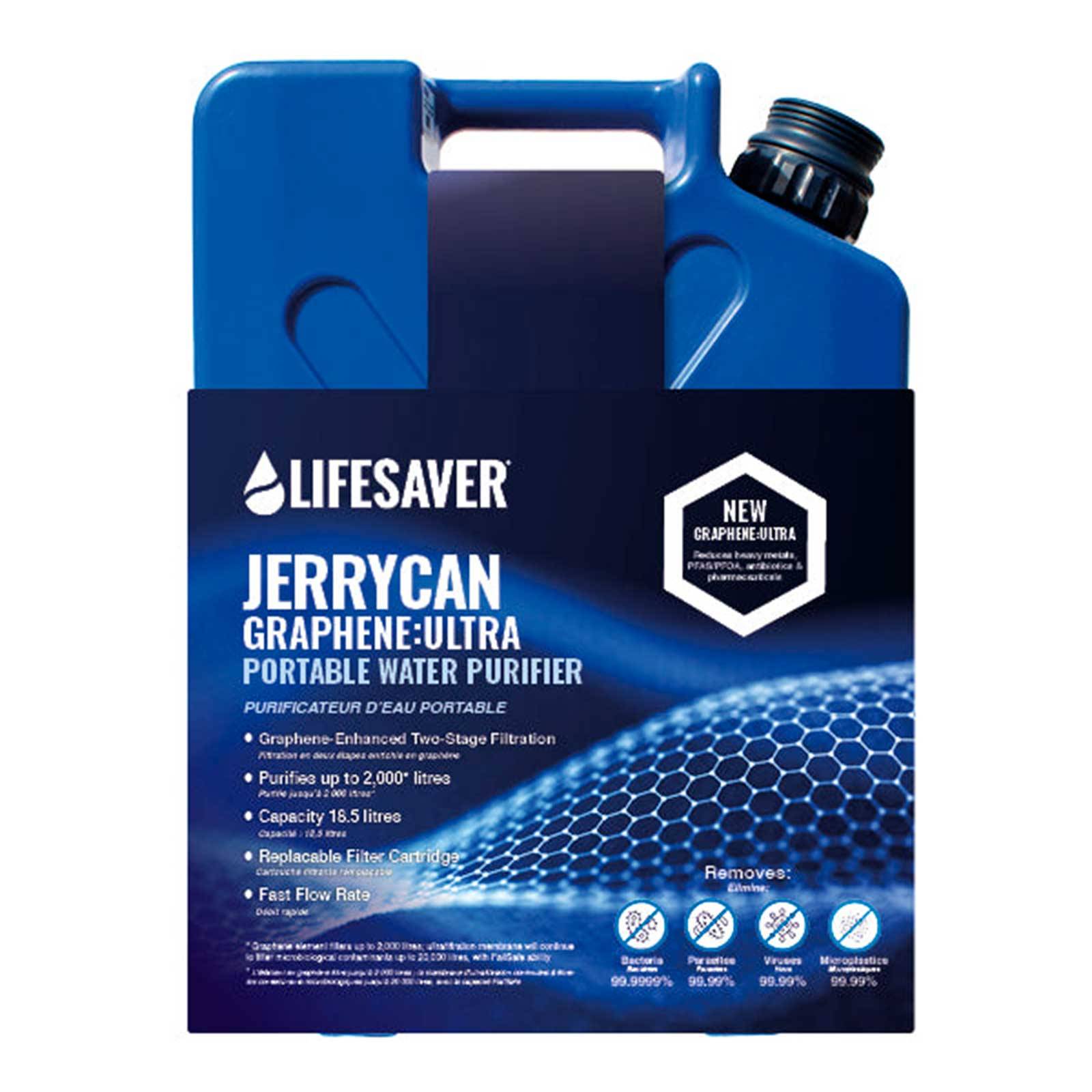 Jerrycan LifeSaver Graphène – Purificateur d'eau 20 000L sans chimie-0