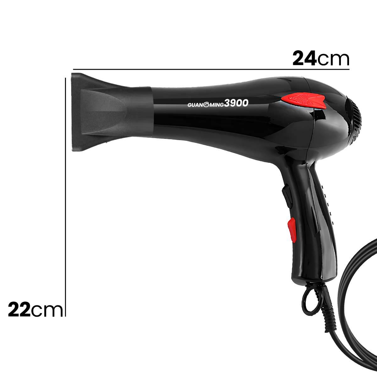 Sèche-Cheveux Filaire 820W avec Contrôle Thermique et Concentrateur d’Air-3