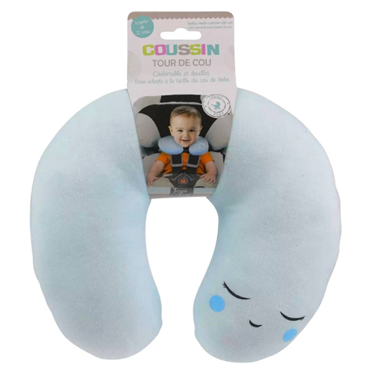 Coussin de nuque Bébé voiture 20 cm-4