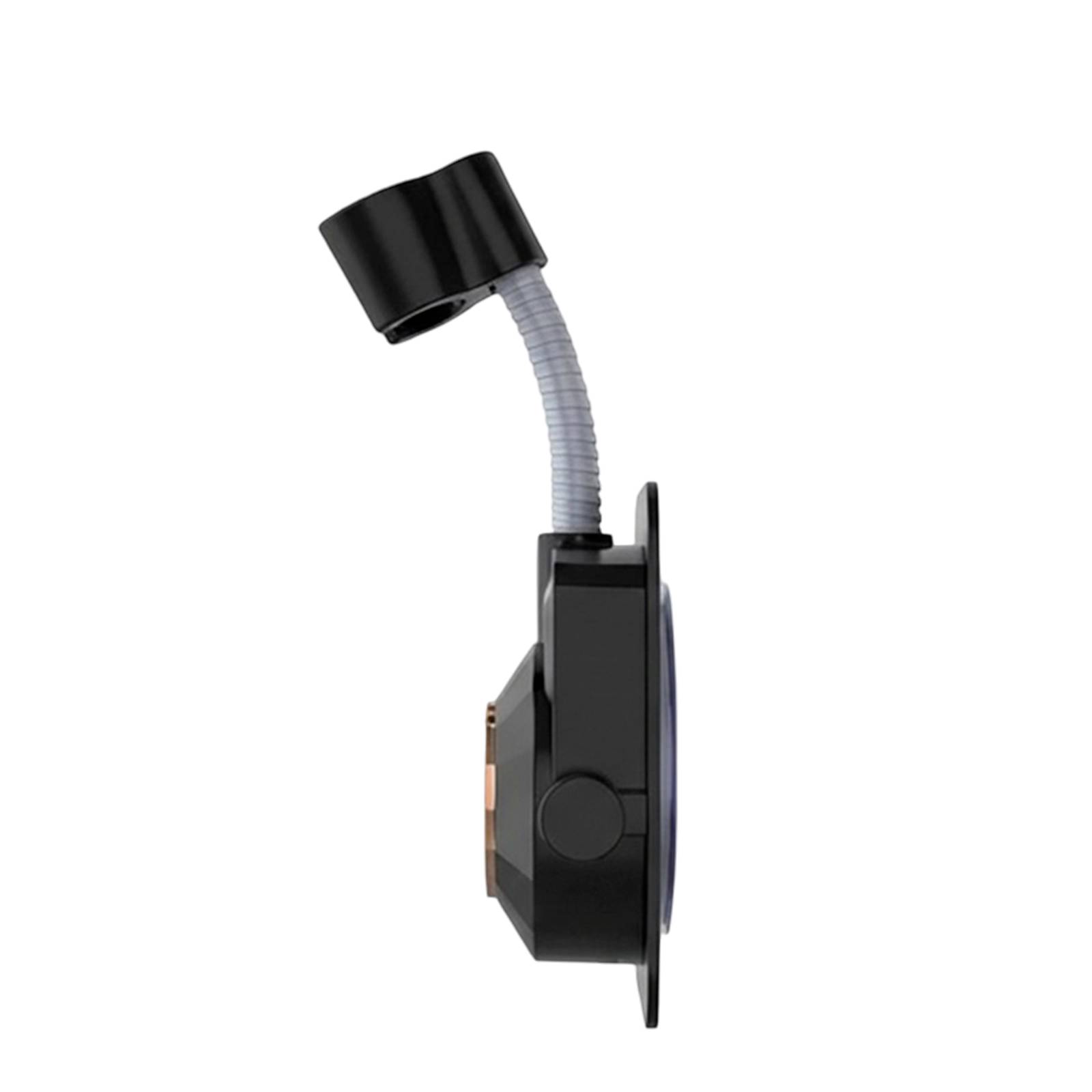 Support Pommeau Douche Sans Perçage Fixation Adhésif Bras Flexible-1