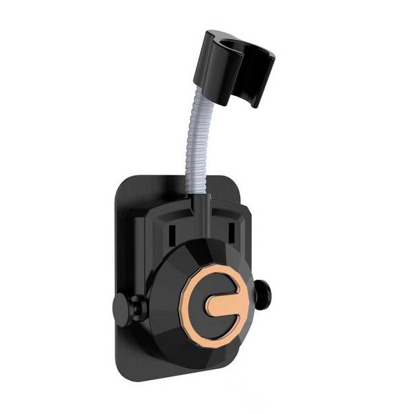 Support Pommeau Douche Sans Perçage Fixation Adhésif Bras Flexible
