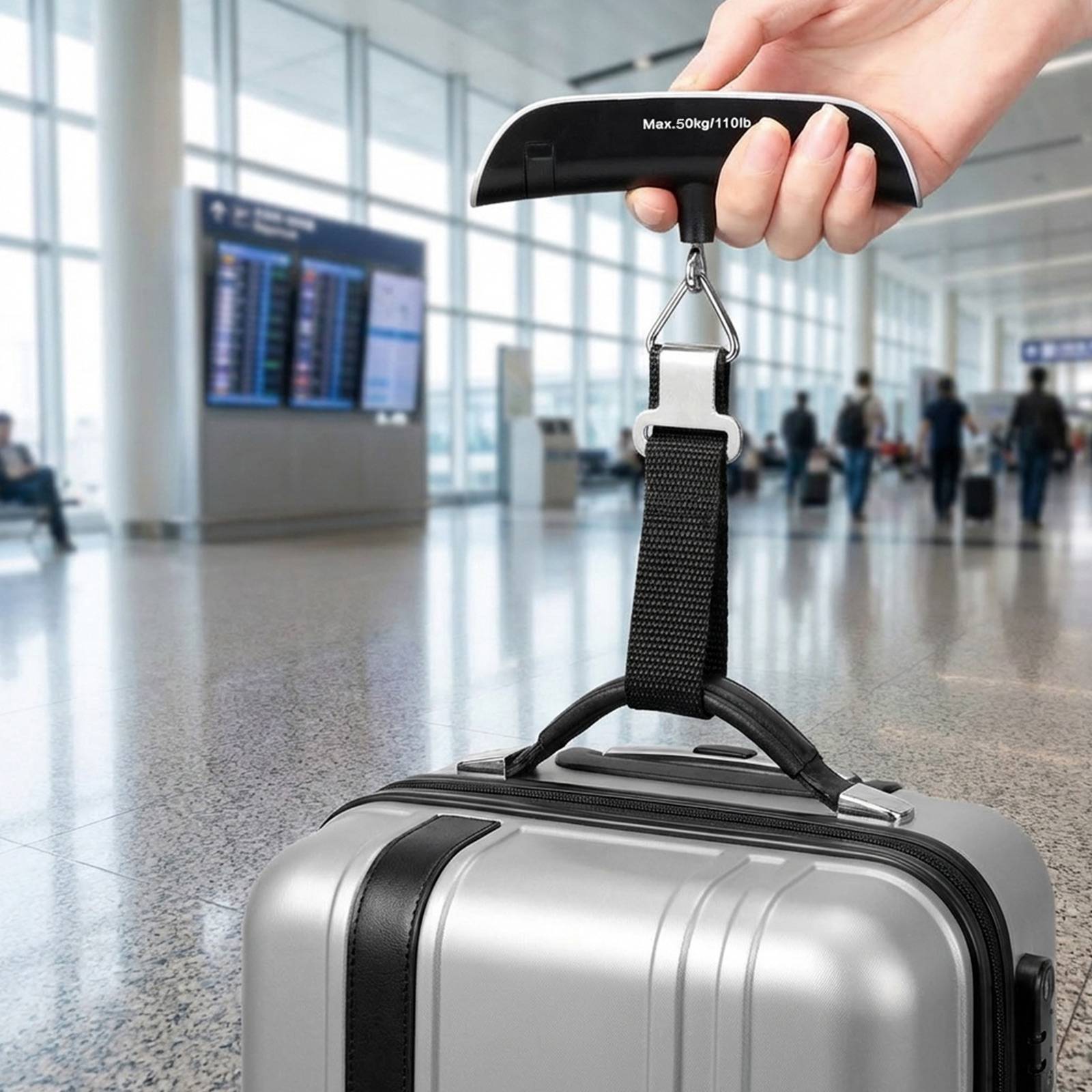 Balance pour Bagages ou Colis Charge Maximale 50Kg avec Capteur de Température-2