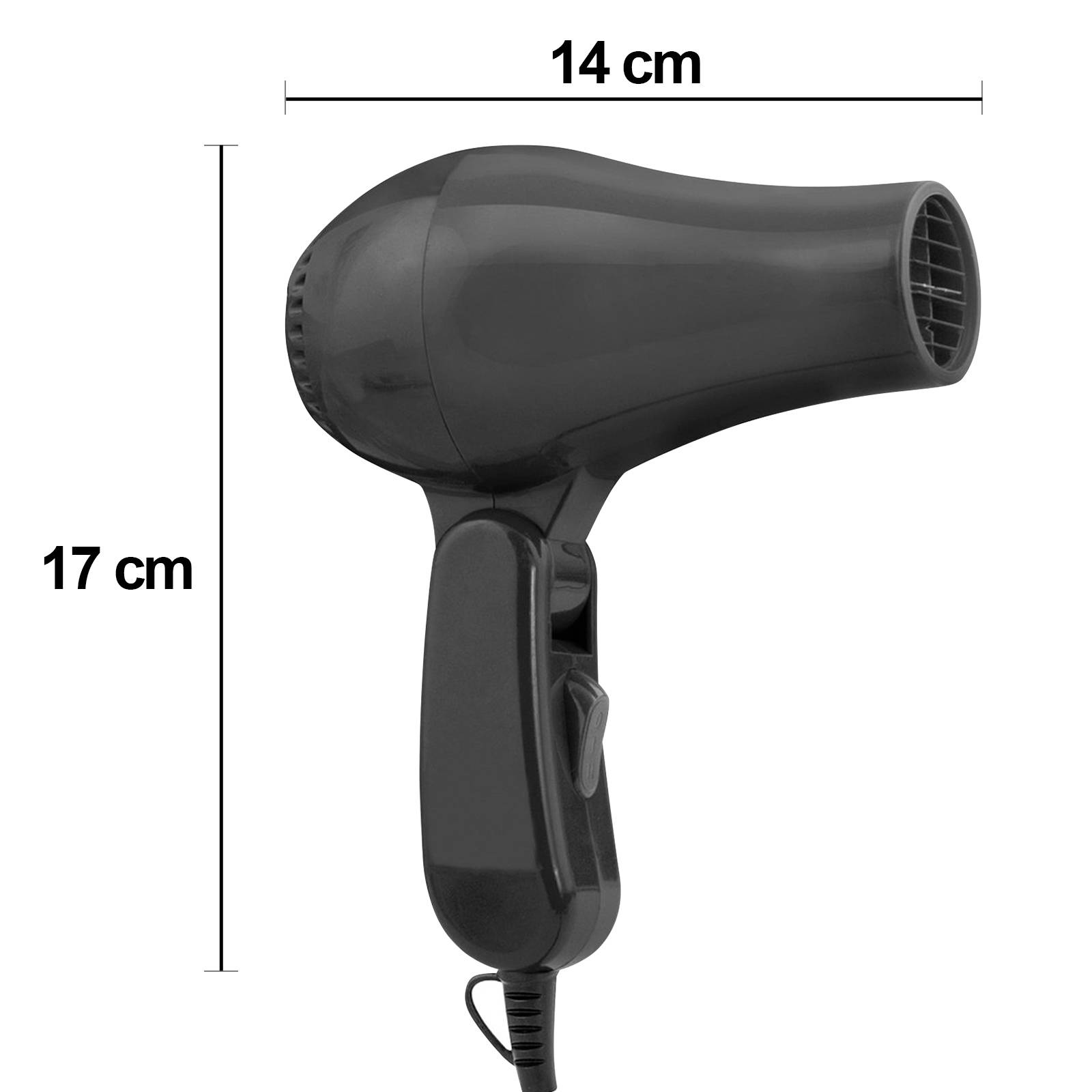 Sèche Cheveux de Voyage 750W Format Compact et Pliable Séchage Rapide-3