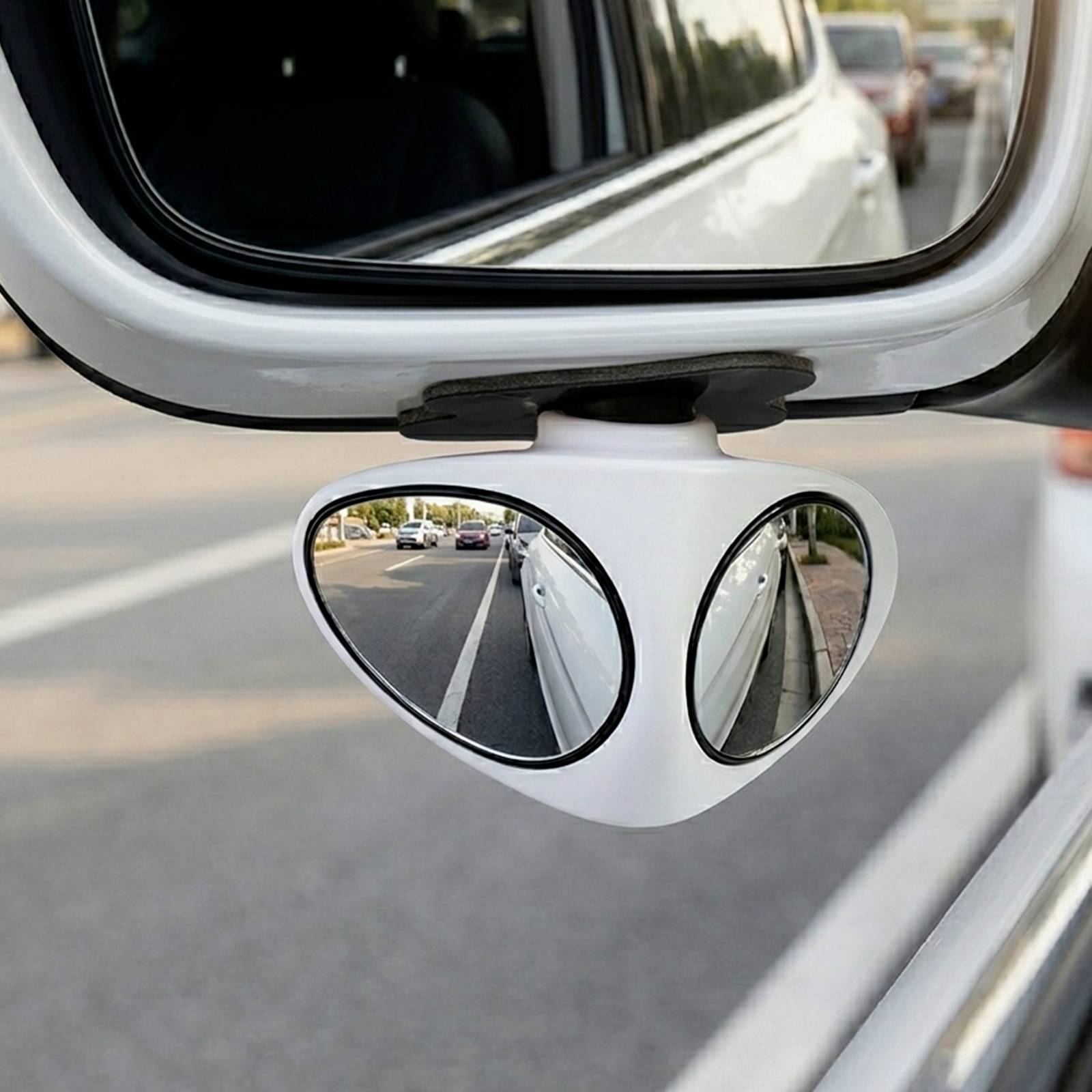 Miroir Voiture Auxiliaire Double Vision Gauche Réglable 360°-2