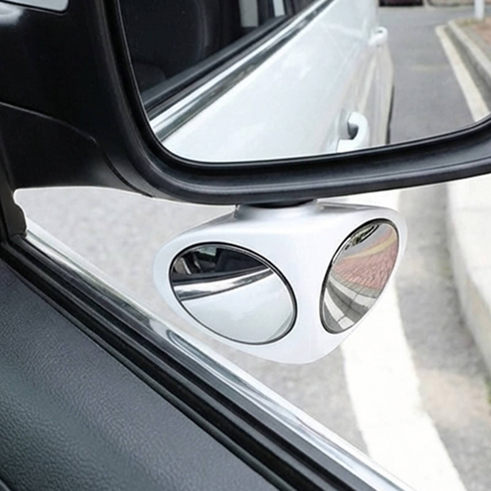 Miroir Voiture Auxiliaire Double Vision Droite Réglable 360°-2