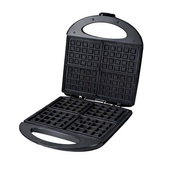 Gaufrier Électrique 1400W Double Plaque Revêtement Antiadhésif