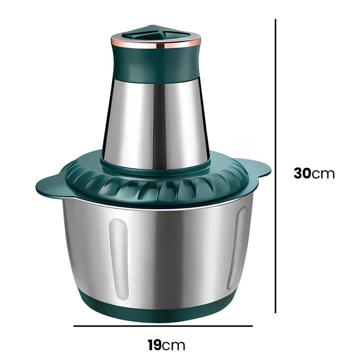 Hachoir Électrique 500W Bol 5L Grande Capacité Vitesse Réglable et Puissant-4