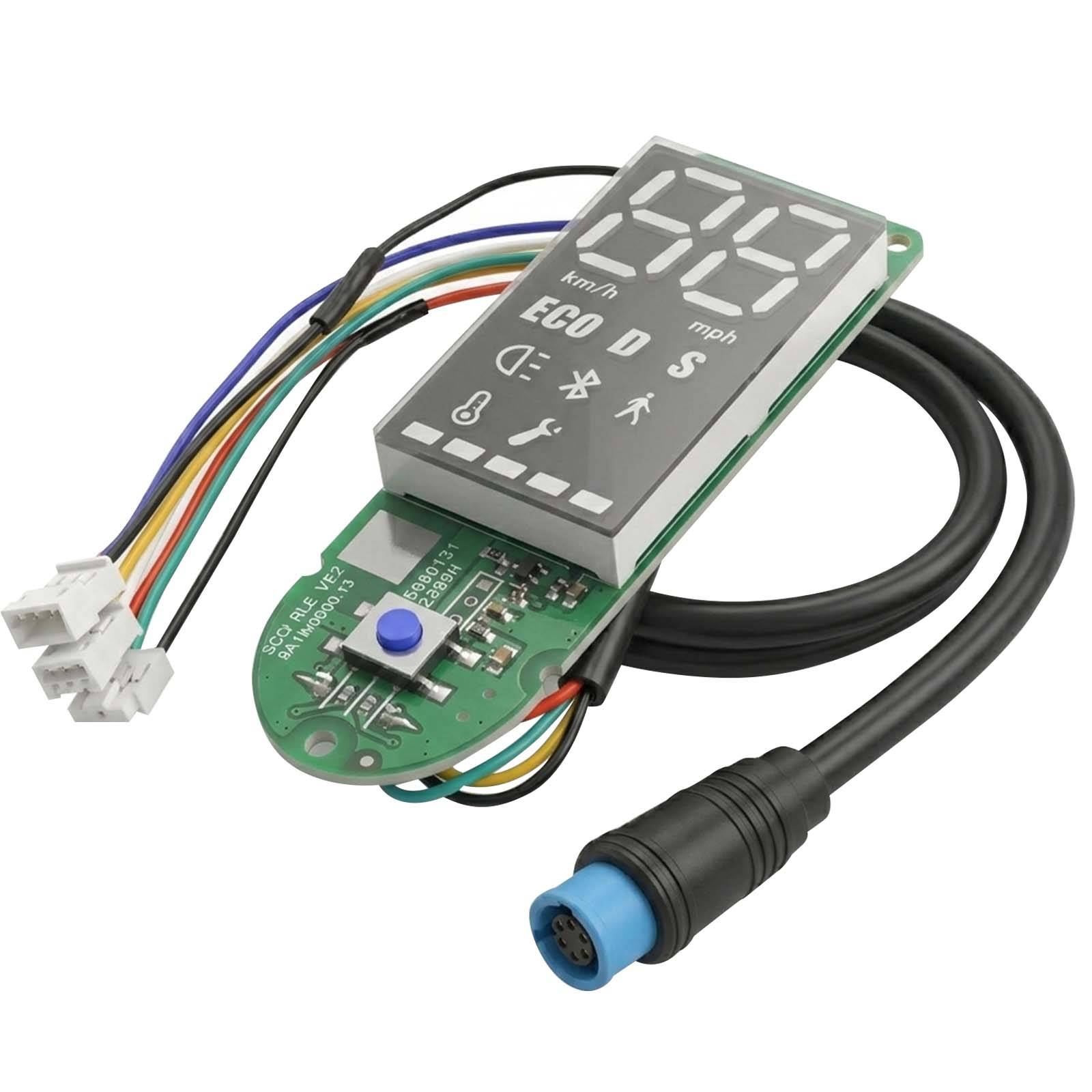 Écran Afficheur pour Trottinette Ninebot G30 Max avec Connecteurs Étanches-2