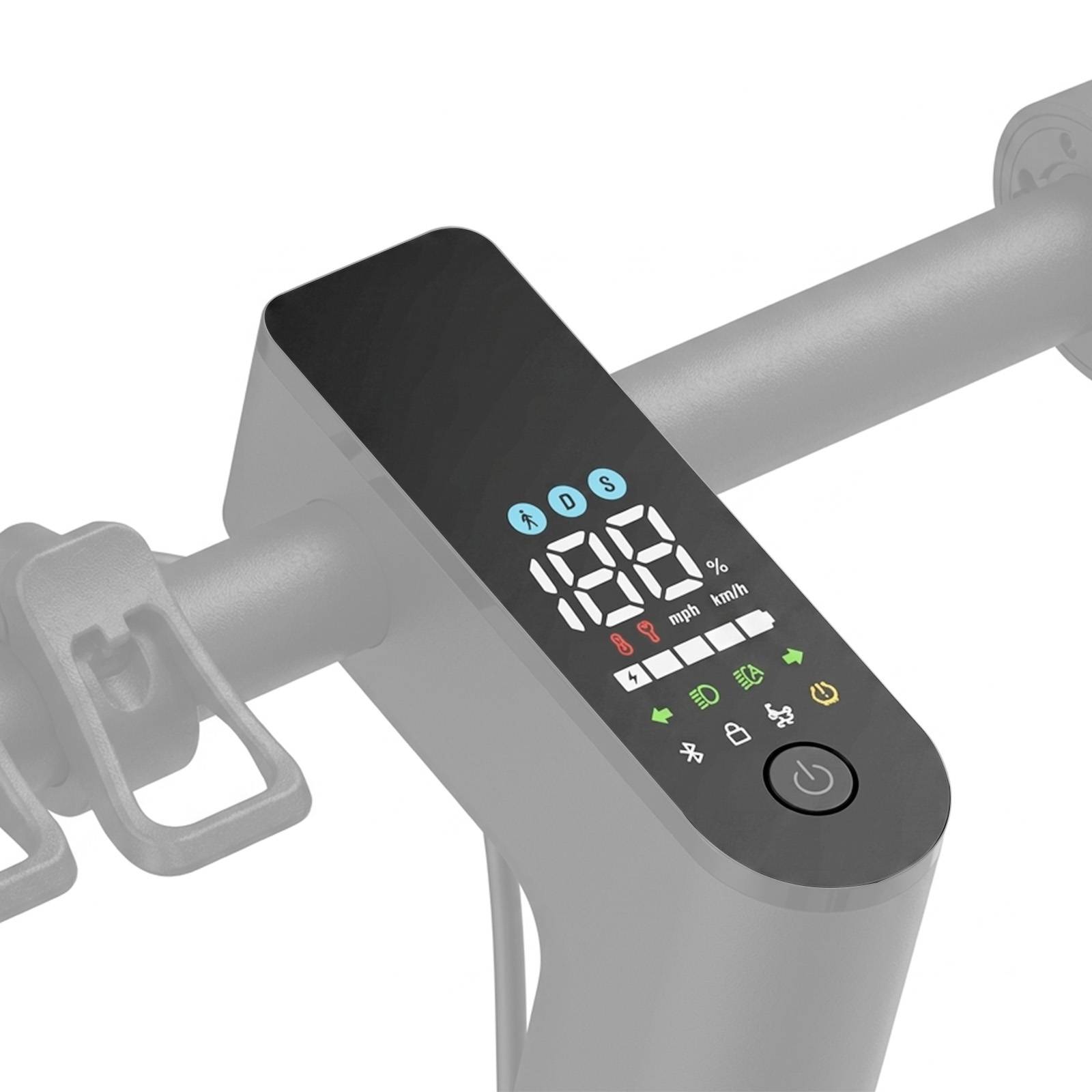 Écran LCD pour Scooter 5 Pro avec Câbles Étanches et Affichage Modes ECO / D / S-3