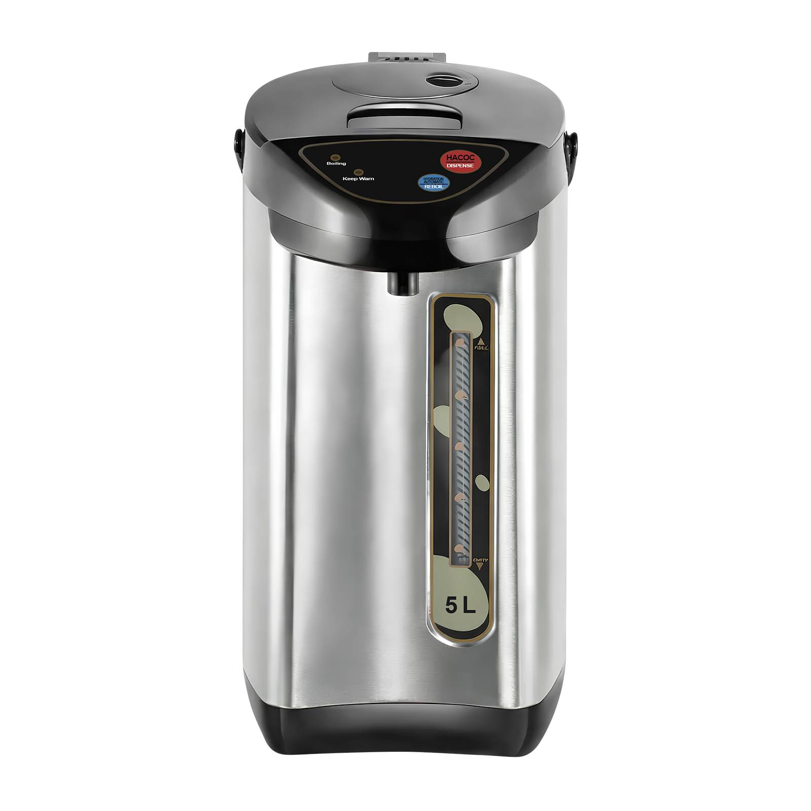 Distributeur d’Eau Chaude 5L Inox avec Maintien au Chaud et Distribution 3 Modes-1