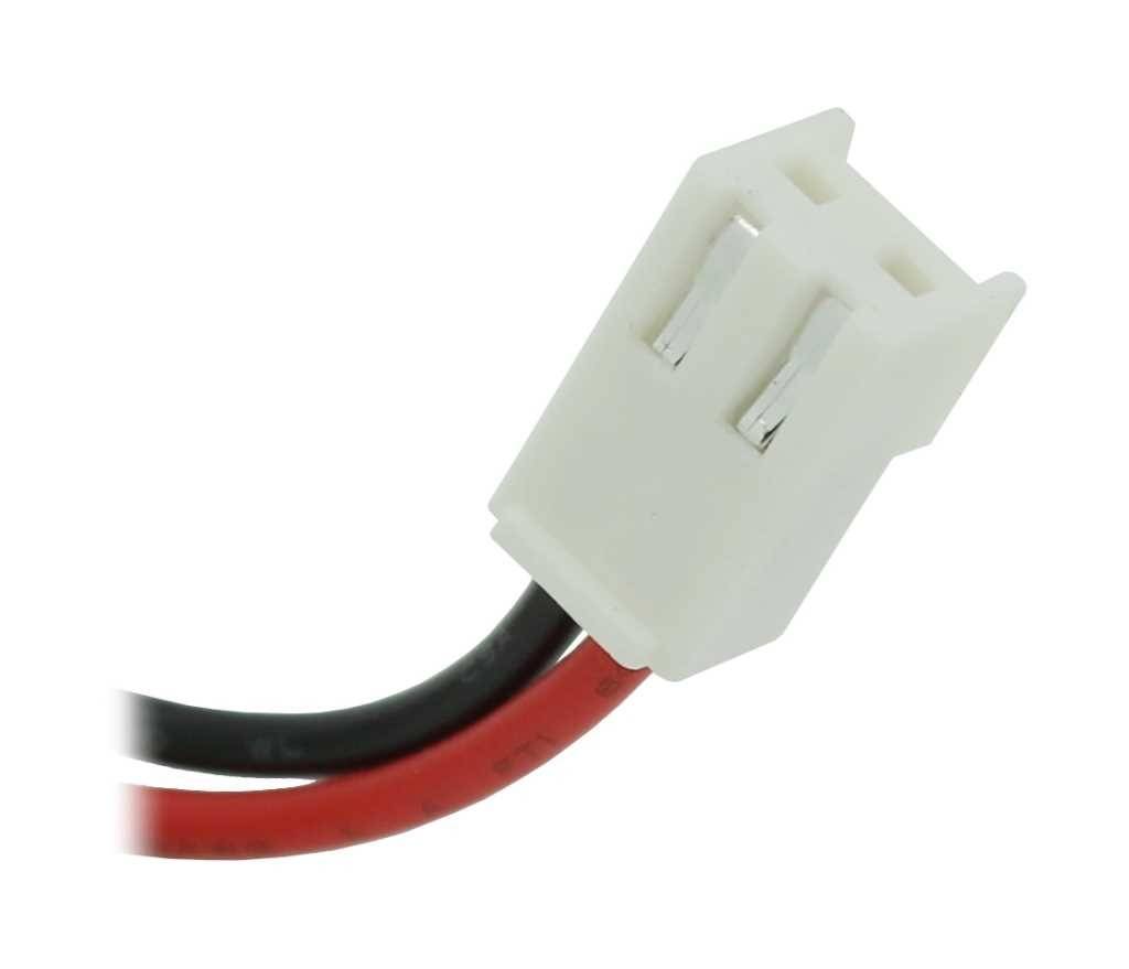 Piles d'éclairage de secours NiMH 4,8 V 1500 mAh L2x2 Mignon AA avec câble de 150 mm et prise-1