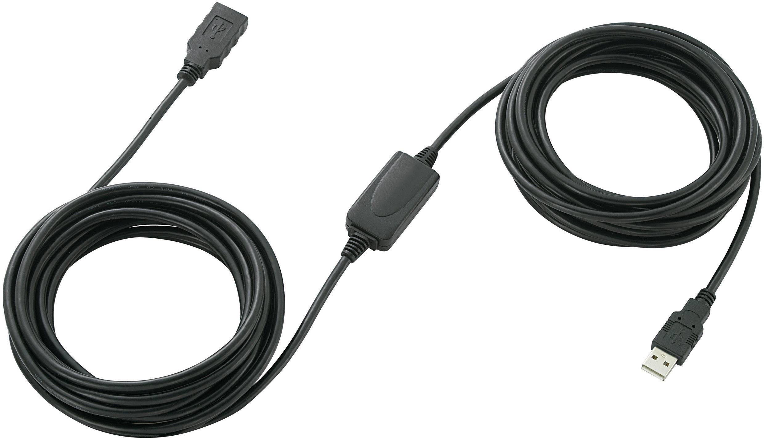 Rallonge 973788 USB 2.0 [1x USB 2.0 type A mâle - 1x USB 2.0 type A ...