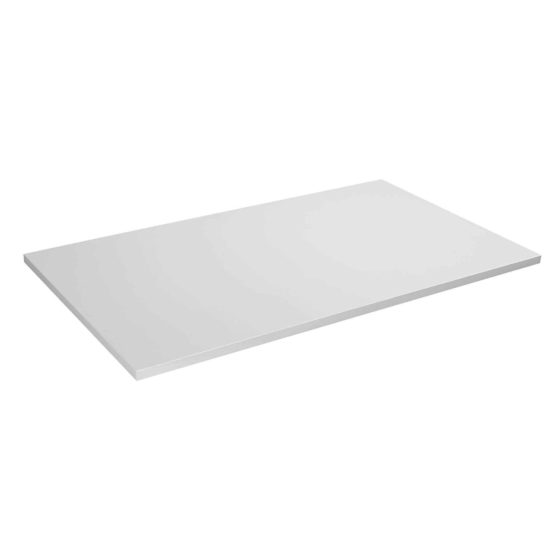Plateau de bureau blanc 150x75cm-0