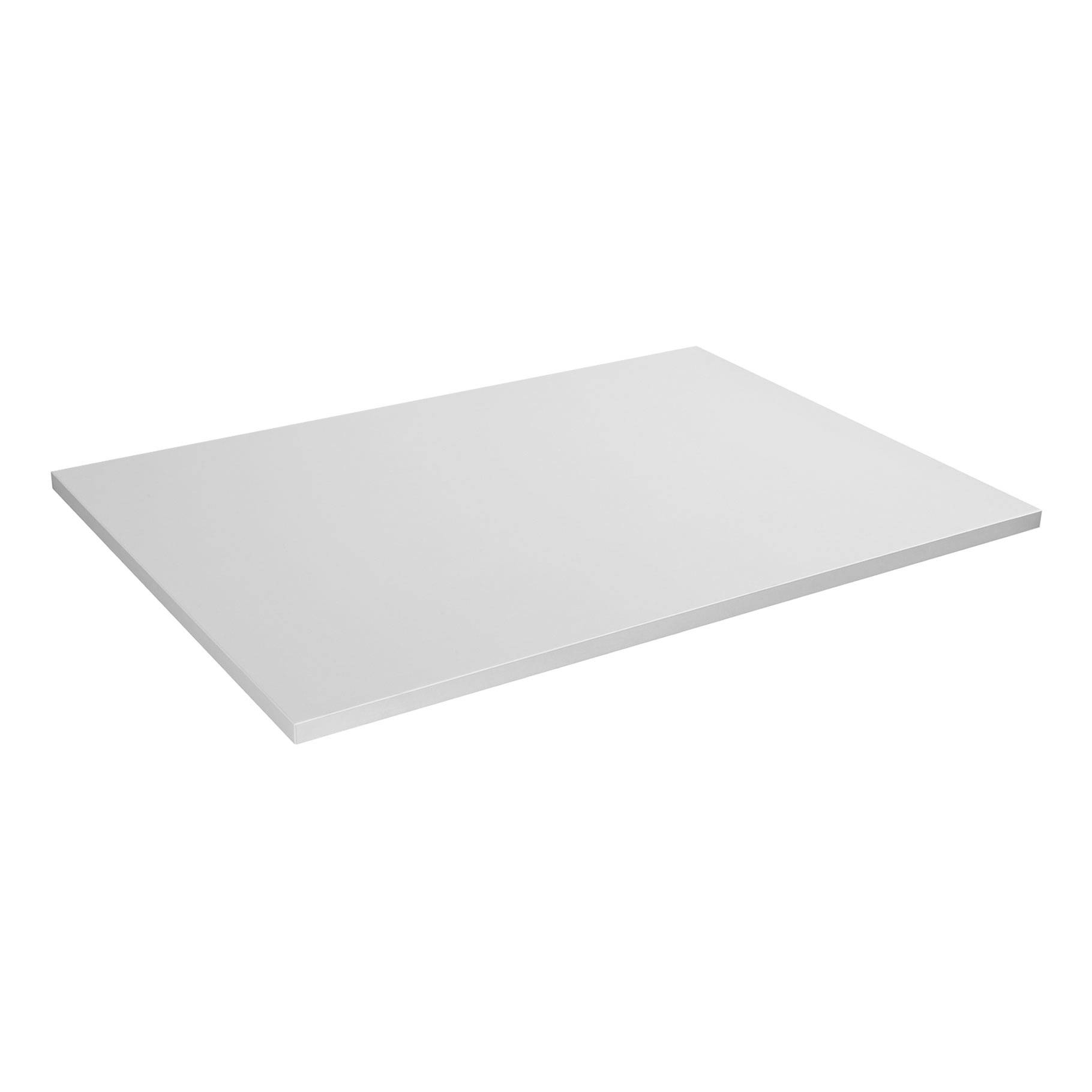 Plateau de bureau blanc 120x75cm-0
