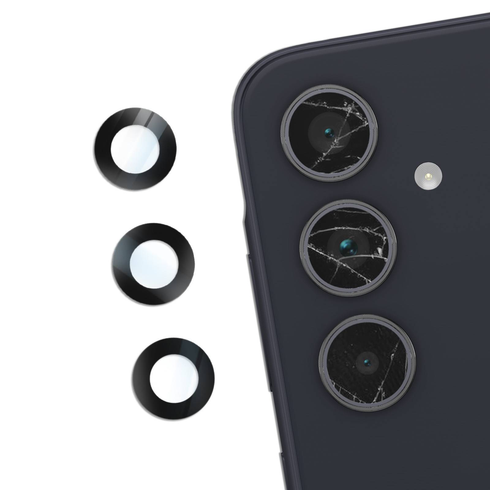 Lentilles de Remplacement Complète pour Caméra Arrière Galaxy A35 / A55-0