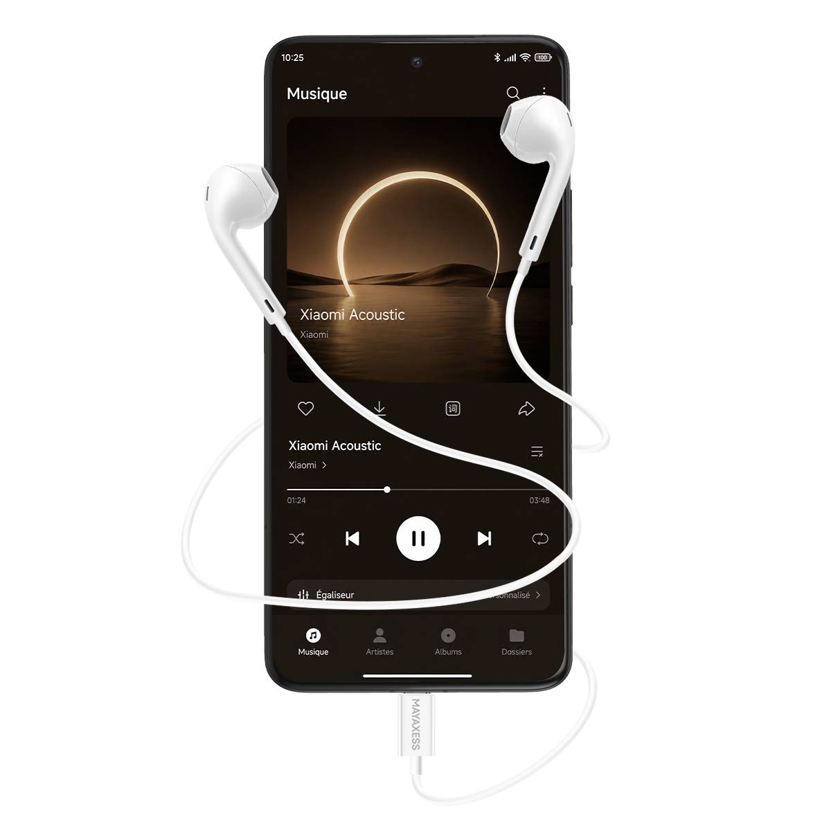 Écouteurs Filaires USB-C pour Xiaomi 15 Ultra avec Micro intégré-4
