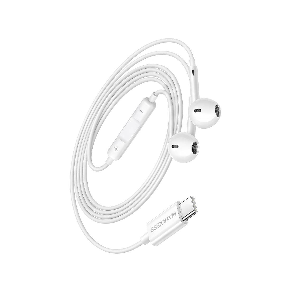 Écouteurs Filaires USB-C avec Microphone intégré pour Xiaomi Poco F7-0
