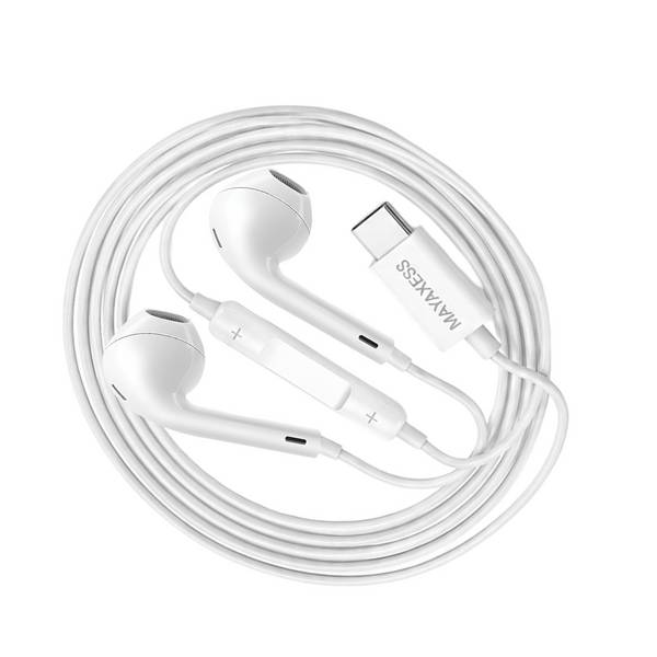 Écouteurs Filaires pour Galaxy Z Flip 4 USB-C avec Micro intégré