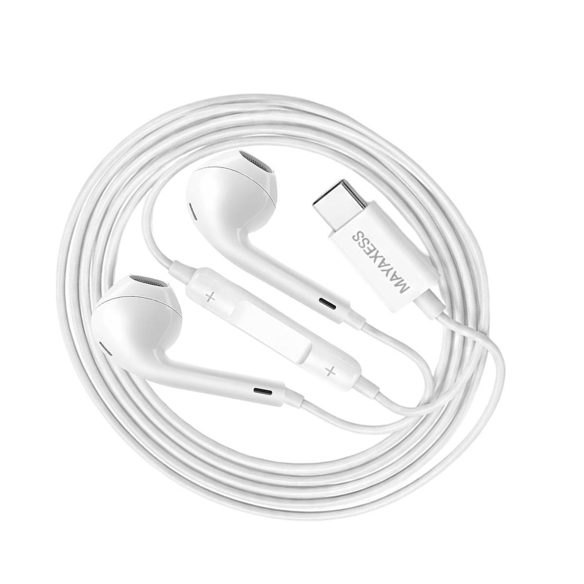 Écouteurs Filaires pour Galaxy Z Flip 4 USB-C avec Micro intégré-0