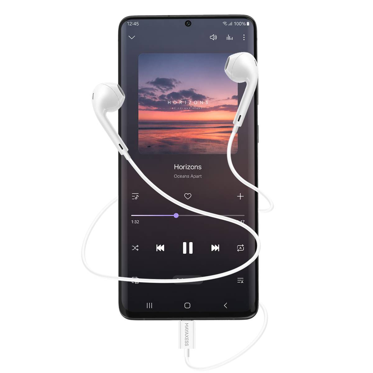Écouteurs Filaires USB-C avec Micro intégré pour Galaxy S20 / S20 Plus / S20 Ultra / S20 FE-4