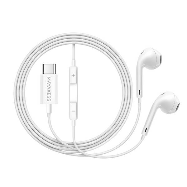 Écouteurs Filaires USB-C avec Micro intégré pour Pixel 6a