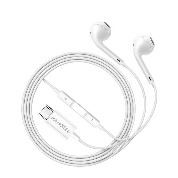 Écouteurs Filaires USB-C avec Micro intégré pour Pixel 8