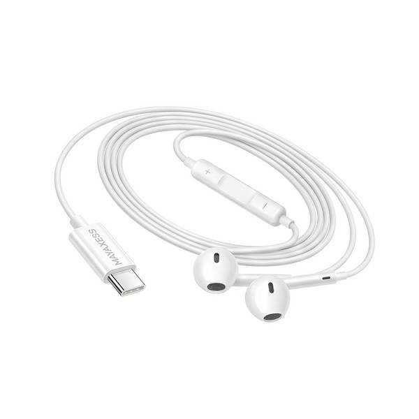 Écouteurs Filaires pour Xiaomi 15 Pro USB-C avec Micro intégré