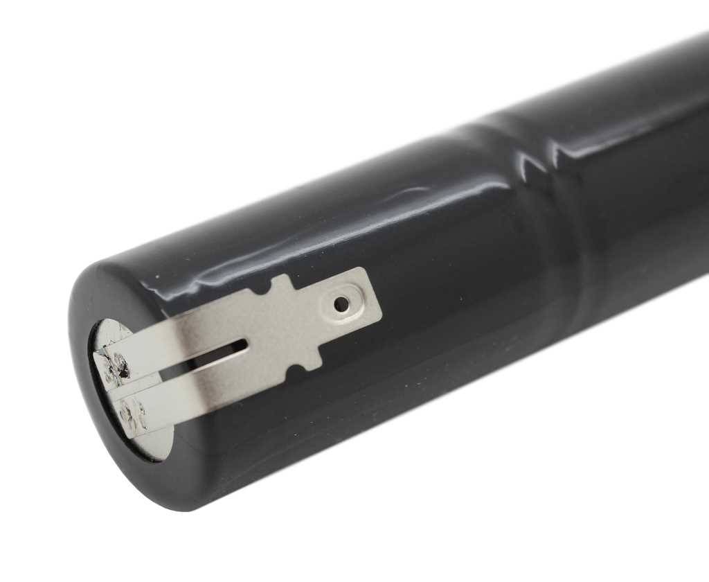 Batterie d'éclairage de secours NiMH 3,6 V 3000 mAh L1x3 Sub-C avec connecteur Faston +6,3 mm / -4,8 mm-1