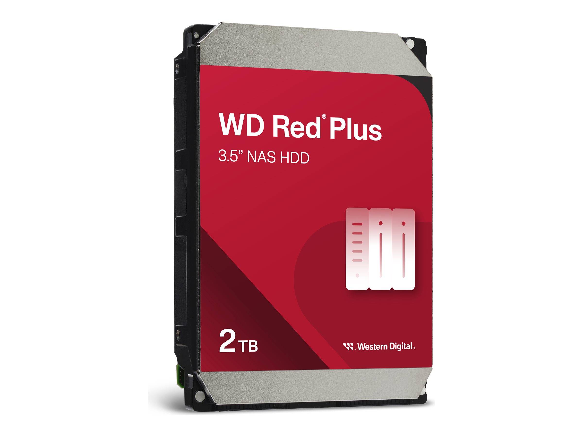 WD HDD Red Plus SATA III 3.5-inch 2TB-2