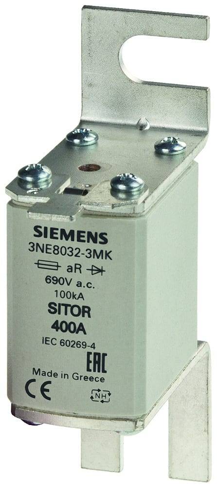 Siemens 3NE80203MK Cartouche-fusible Taille du fusible = 0 80 A 690 V 1 pc(s)-0
