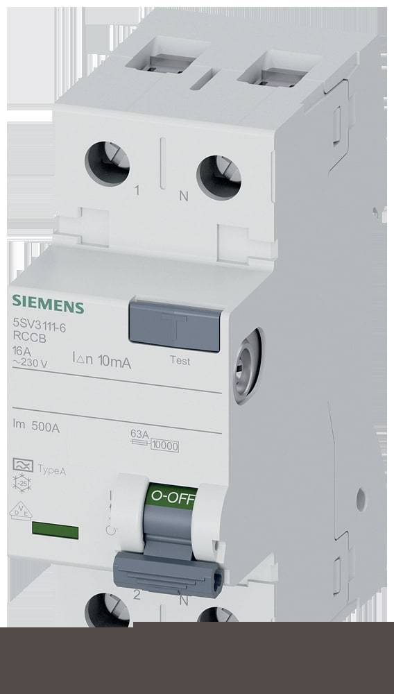 Siemens 5SV43440GV01 5SV4344-0GV01 Interrupteur différentiel AC 40 A 0.03 A 400 V-0