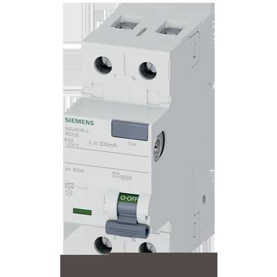 Siemens 5SV46160 5SV4616-0 Interrupteur différentiel AC 63 A 0.3 A 230 V-0