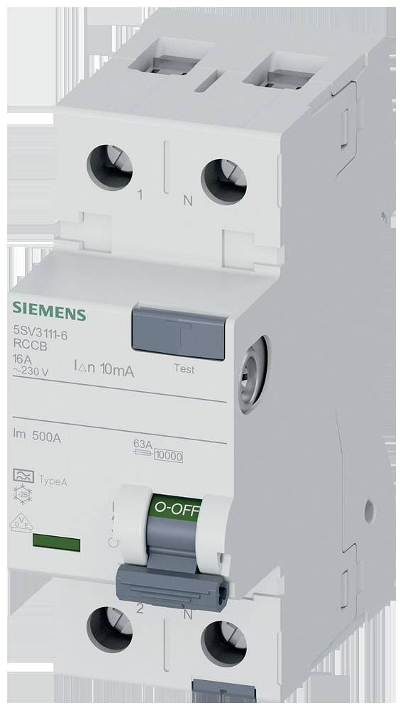 Siemens 5SV43140GV01 5SV4314-0GV01 Interrupteur différentiel AC 40 A 0.03 A 230 V-0