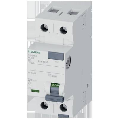 Siemens 5SV43140GV01 5SV4314-0GV01 Interrupteur différentiel AC 40 A 0.03 A 230 V-0
