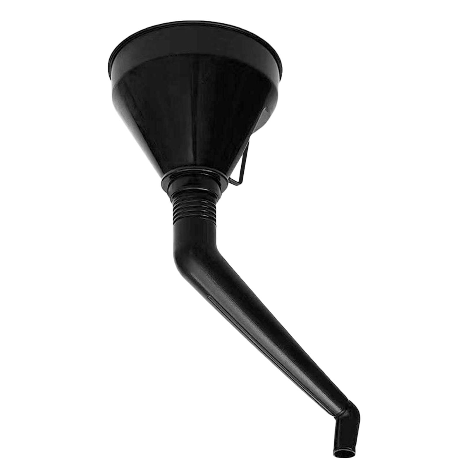 Entonnoir Carburant 18 cm avec Bec Courbé en Plastique Durable-1