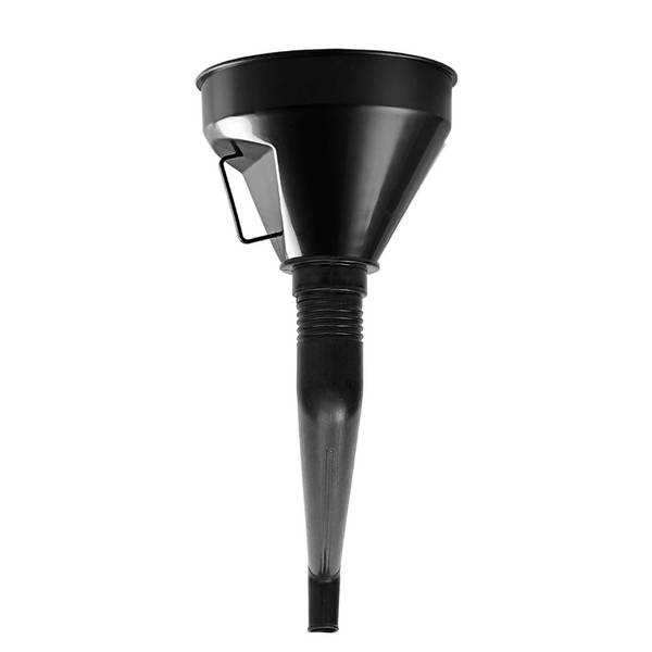 Entonnoir De Carburant 18Cm à Manche Courbé Accès aux Réservoirs Profonds