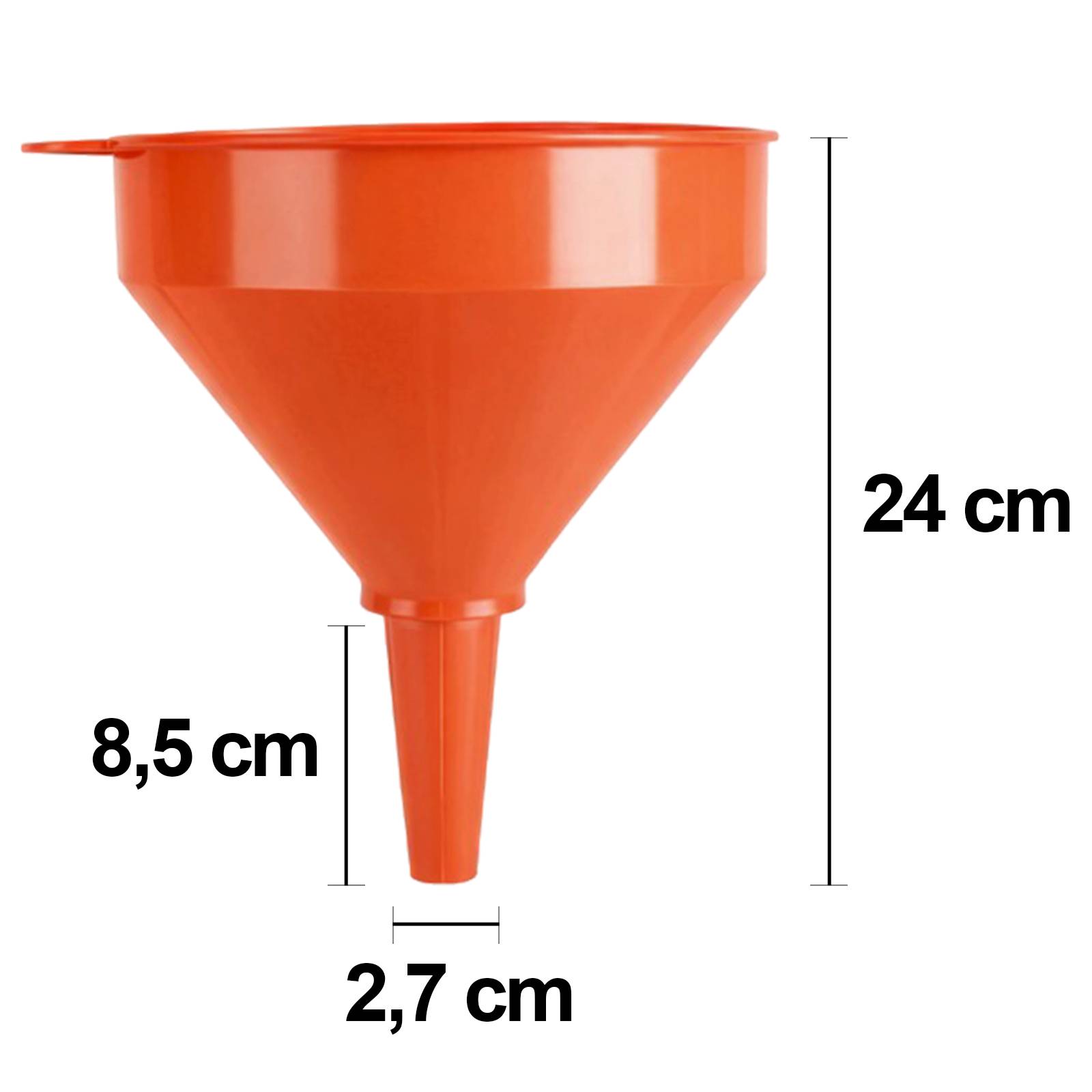 Entonnoir Multi-usage 25 cm avec Large Ouverture Anti-fuite-3