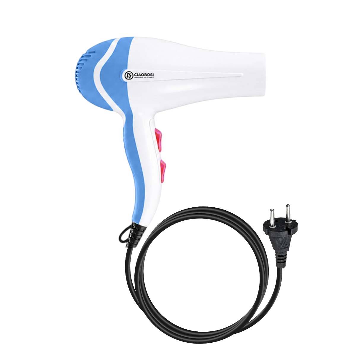 Sèche-Cheveux Performant 1000W avec Embout Concentrateur et Moteur DC-0